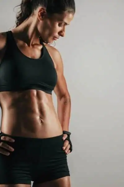 Toning Up at Home: The Ultimate Guide to Bodyweight Exercises 2 Image of woman's toned stomach after bodyweight exercises Willenhall and non-surgical treatment from Lipo 360