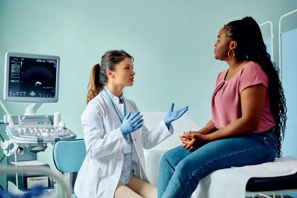 Rejuvenating Intimacy: Exploring Surgical Solutions for Vaginal Laxity 1 Woman have consultation about vaginal laxity Willenhall